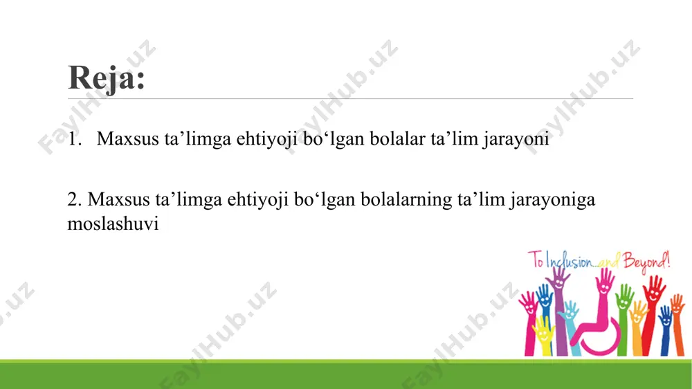 defektologiya korreksion pedagogika korreksion ta’lim maxsus pedagogika inklyuziv ta’lim maxsus ta’lim defektologiya logopediya surdopedagogika tiflopedagogika oligofrenopedagogika defektologiya - fanining predmeti anomal bolalardir. jismoniy yoki ruhiy rivojlanishida kamchiliklari bor bolalar - anomal bolalar deyiladi. defektologiya fanining vazifasi anomaliyalarning kelib chiqish sabablari, turlarini, anomal bolalarning psixofiziologik rivojlanishidagi xususiyatlarini o‘rganish, shular asosida ular uchun deferensial yoki inklyuziv sharoitida ta’limni tashkil etish, ularning ta’lim tarbiyasi bilan shug‘ullanishdir. anomaliyalarning kelib chiqish sabablari irsiy - tug‘ma - hayotdan ortirilgan - anomaliyalarning turlari ko‘rishida eshitishida aqliy rivojlanishida nutqida ruhiy rivojlanishida harakat-tayanch aparatida murakkab nuqson autizm anomal bolalarning psixofiziologik rivojlanishidagi xususiyatlari l.s.vgotskiy anomal bolalar rivojlanishidagi xususiyatlarni tadqiq etish natijalariga asoslanib, nuqsonning murakkab tuzilishi haqidagi ta’limotni ishlab chiqqan. anomal bolalarning psixofiziologik rivojlanishidagi xususiyatlari u “defektologiyaning asosiy muammolari” kitobida anomal bolalar bilan rivojlantiruvchi ta’limni olib borish kerakligini, korreksiya, konpensatsiya usullari va bularni amalda qo‘llash yo‘llarini ko‘rsatib bergan. anomal bolalarning psixofiziologik rivojlanishidagi xususiyatlari l.s.vgotskiy anomal bolaning nafaqat salbiy balki ijobiy tomonlarini …