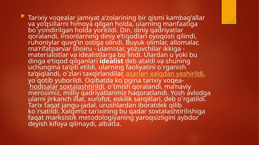 mustaqillik yillarida tarix fanini rivojlantirish - Page 5