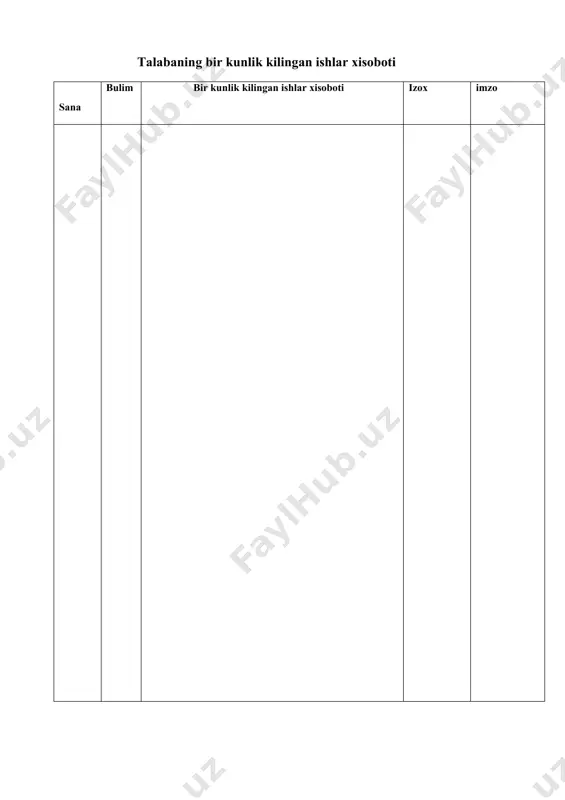 malakaviy amaliyot kunlik ishlar xisoboti - Page 4