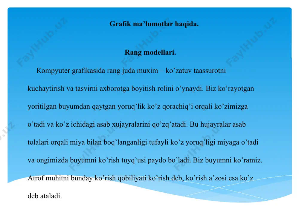 grafik ma'lumotlar bilan ishlash dasturlari - Page 5