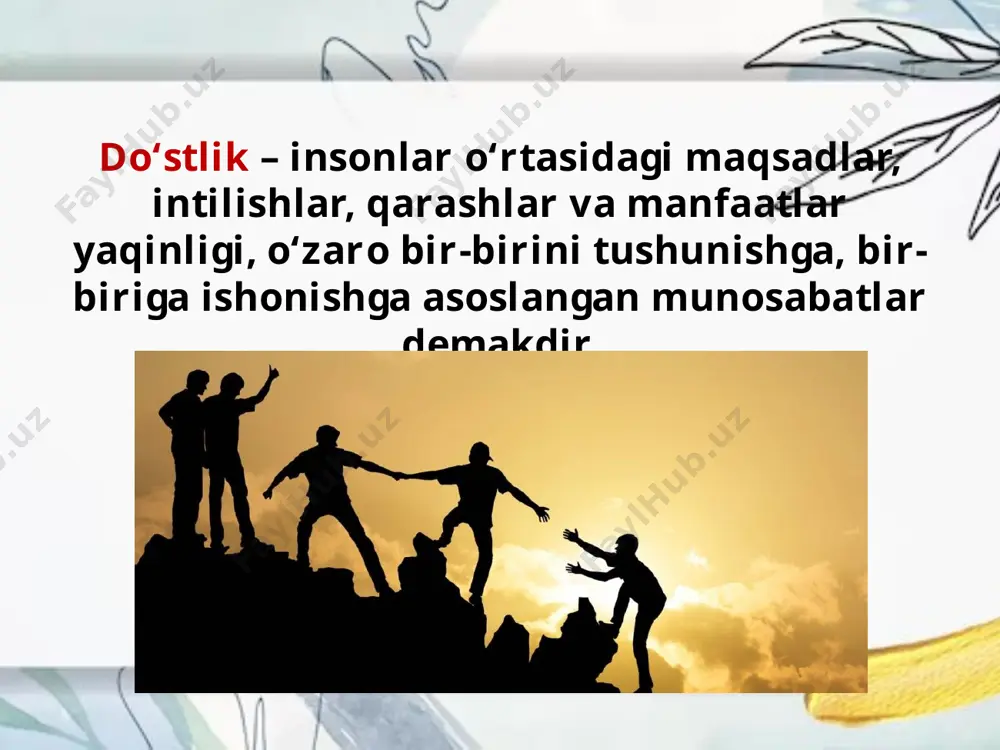 do‘stlik nima? - Page 2