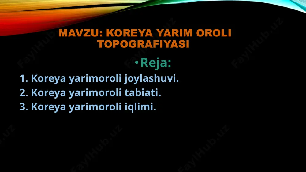 bu suv arteriyalari koreyslar hayot tarzi va mamlakatini sanoatlashitirishda muhim rol egalladi. koreyaning uch tomonini yuvib turuvchi dengizlar ham aholi hayotida uzoq davrlardan beri muhim rolga ega boʻldi. shuning uchun ham dengizshunoslik va kemasozlik sanoati tez rivojlandi. koreya yarim oroli iqlimi koreya iqlimi — moʻtadil, bir-biridan keskin farq qiladigan toʻrt faslga ega. bahor qisqa boʻlishiga qaramasdan juda ham yoqimli va quyoshli boʻladi. yozda esa issiq va namlik yuqori boʻlib, iyul oylarida yomgʻirga boʻy boʻladi. kuz fasli yorqin tilla va qizil ranglar bilan boʻyalib ajoyib rang-barang panoramani yaratadi. qish sovuq va quruq kelib vaqti-vaqti bilan qor yogʻadi. janubi-gʻarbdagi jeju-do oroli yumshoq subtropik iqlimga ega. koreya tumanlari oʻrtasidagi harorat farqi juda katta, oʻrtacha hisobda 6 °c dan 16 °c gacha boʻladi. yilning eng issiq oʻyi boʻlgan avgustda esa harorat 19 °c va 35 °c orasida boʻladi, eng sovuq oyi yanvarda esa harorat minus 8 °c gacha tushib ketadi. bahor faslining boshlarida shamol …