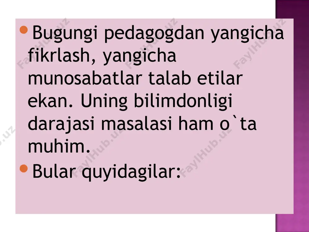 pedagogik mahorat haqida tushunchar - Page 5