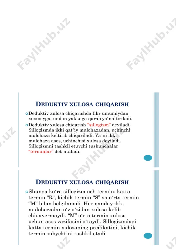 xulosa chiqarish nazariyasi - Page 3
