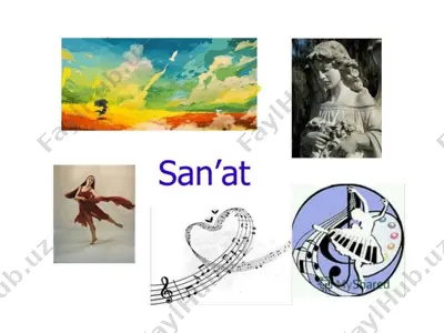 san'at va estetika — PPTX