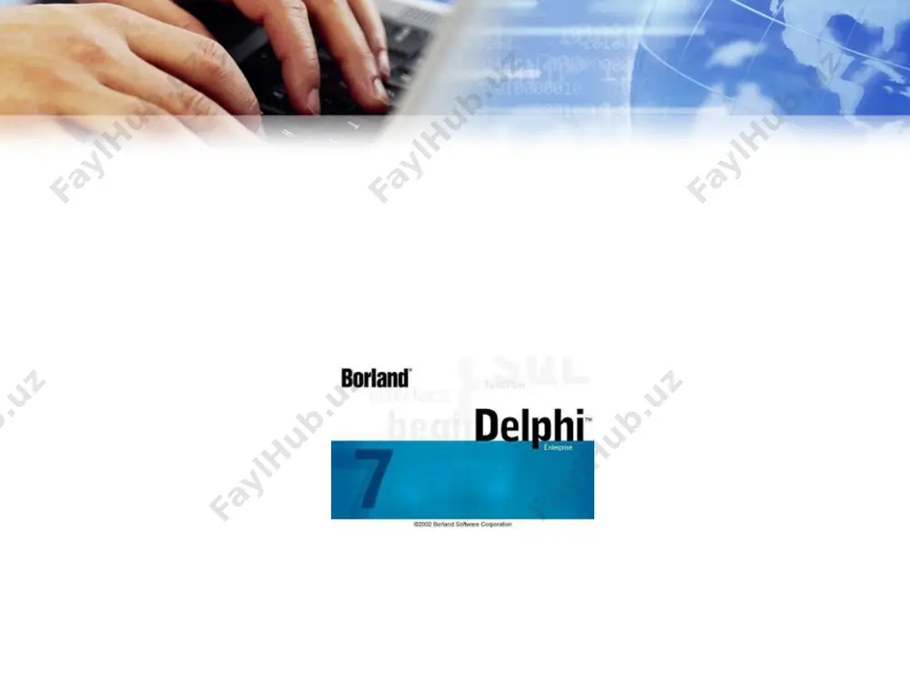 loqot oynasiga murojaat qilishiimiz mumkin. muloqot oynasida dde service va dde topic lar nomini kiriting. masalan, dde-server sifatida database desktop kelsa, unga birorta paradox jadvalini yuklash, biror maydonni belgilash va menyudan edit|copy bajarish kerak. 70 shundae so’ng muloqot oynasiga kirib paste link tugmasini bosish kerak. muloqot oynasi maydonlari mos holda to’ldiriladi. serviceapplication xususiyati faqat dastur joriy katalogda turmagan vaqtda va ddeservice maydonidagi yozuv dastur nomidan farqli bo’lgan hollarda to’ldiriladi. bu erda dastur nomi to’liq yo’li bilan ko’rsatilishi kerak. report smith bilan ishlaganda bu erda masalan: c:’rptsmith’rptsmith yozuvini ko’rsatish kerak. e’tiboringiz uchun raxmat. image2.jpeg image3.jpg image4.png image5.png image1.jpeg