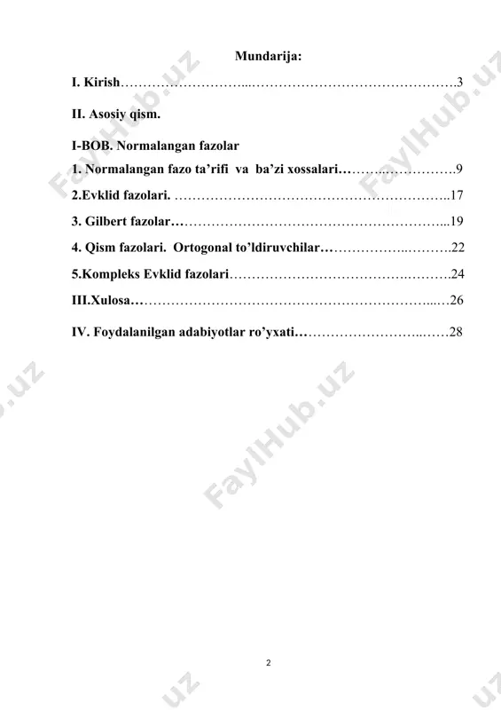 o'zlarining matematik analiz, chiziqli algebra va geometriyadan olgan bilimlarini to'ldiradilar, hamda ularni funksional fazolarga moslab qo'llaydilar, ya'ni mustahkamlaydilar. talabalar chiziqli funksional va operator tushunchalari bilan tanishadilar va ularning asosiy xossalarini o'rganadilar. cheksiz o'lchamli funksional fazolarni o'rganish jarayonida o'quvchilar funksional analizning kuchli va nozik usullarini tushunishga biroz qiynaladilar, lekin tushunib yetganlaridan keyin o'zlarida ilmga undovchi qandaydir ichki kuch sezadilar. bu kuch ta'siri ularda cheksiz o'lchamli fazolarda har qanday fundamental ketma-ketlik yaqinlashuvchi bo'lavermasligi va birlik sharning kompakt bo'lmasligini tushunib yetganlarida namoyon bo'ladi. o'zmu va samduda funksional analiz hamda funksional analiz va integral tenglamalar fanidan ma'ruza va amaliy mashg'ulotlar olib boruvchi professor-o'qituvchilarning ko'p yillik ish tajribalari asosida yozilgan. kur ishi ta'rif, teorema, lemma va formulalar alohida nomerlangan. tajribalarimizdan kelib chiqib aytishimiz mumkinki, bu kitob yosh mutaxassislarga funksional analiz va integral tenglamalar fanidan mashg'ulotlar olib borishida katta yordam beradi. darslik matematik tahlil va matematik _zika mutaxassisligi bo'yicha ta'lim olayotgan magistrantlar va aspirantlar uchun ham …