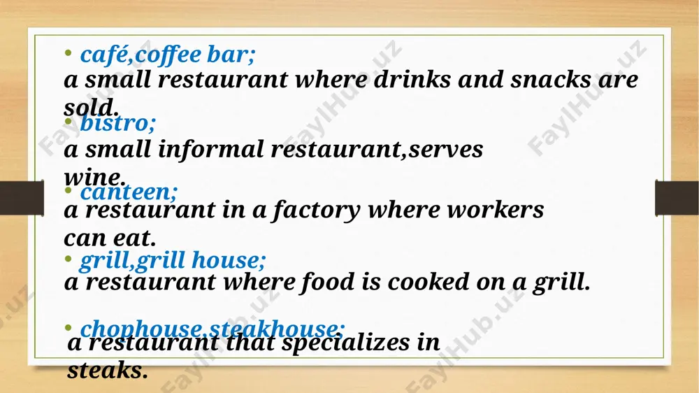 eating places - Page 4