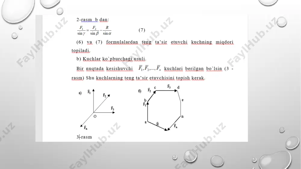kesishuvchi kuchlar sistemasi - Page 5