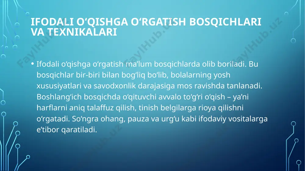 ifodalio‘qishga o‘rgatish - Page 5