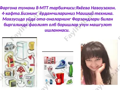 haftalik maslahatlar — PPTX