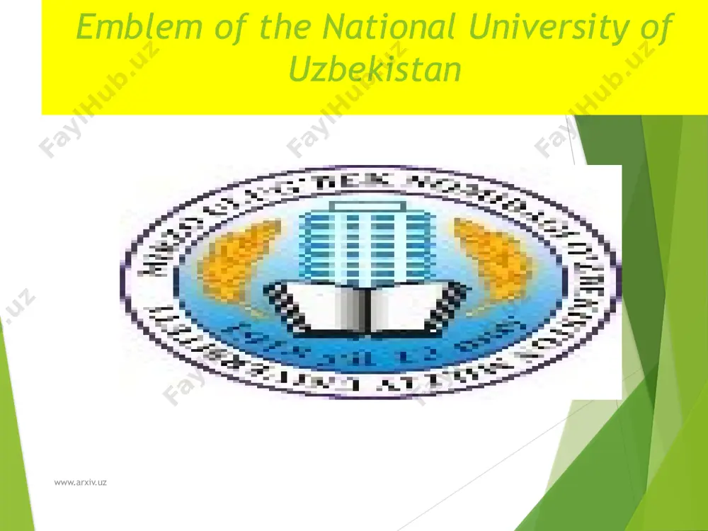 national university of uzbekistan - Page 3