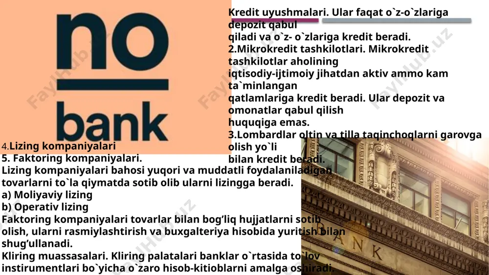 nobank moliya kredit muassasalari - Page 5