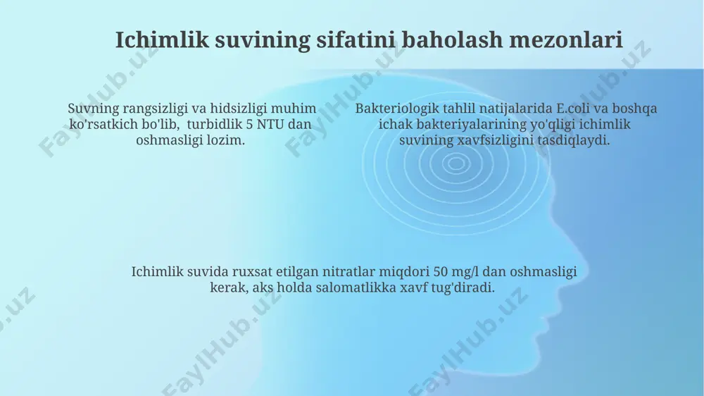 ichimlik suvining sifatini aniqlash - Page 4