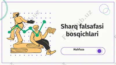 sharq falsafasi bosqichlari — PPTX
