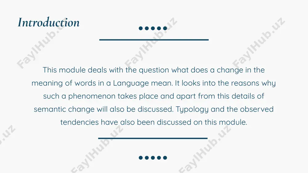 this is necessary, for words are used in a wide variety of context. e.g., get, do, thing, bad, nice etc. bloomfield explains that each word has one central meaning and various occasional marginal meanings. semantic change occurs when speakers stop using the central meaning and reinterpret a marginal meaning as a central one. e.g. sloth was related to slow as truth to true; today, slowness ousted earlier sloth (the name of the animal popularly thought to embody this characteristic). attempts to explain semantic change apart from structural (linguistic) and psychological factors being a primary cause of semantic change; however it is seen that historical factors outside of language have also been considered important causes of semantic change. linguistic forces, psychological forces, sociocultural forces, cultural forces, changes in technology, society, politics, religion and in fact all spheres of human life can lead to semantic shifts. for example, in the wake of …