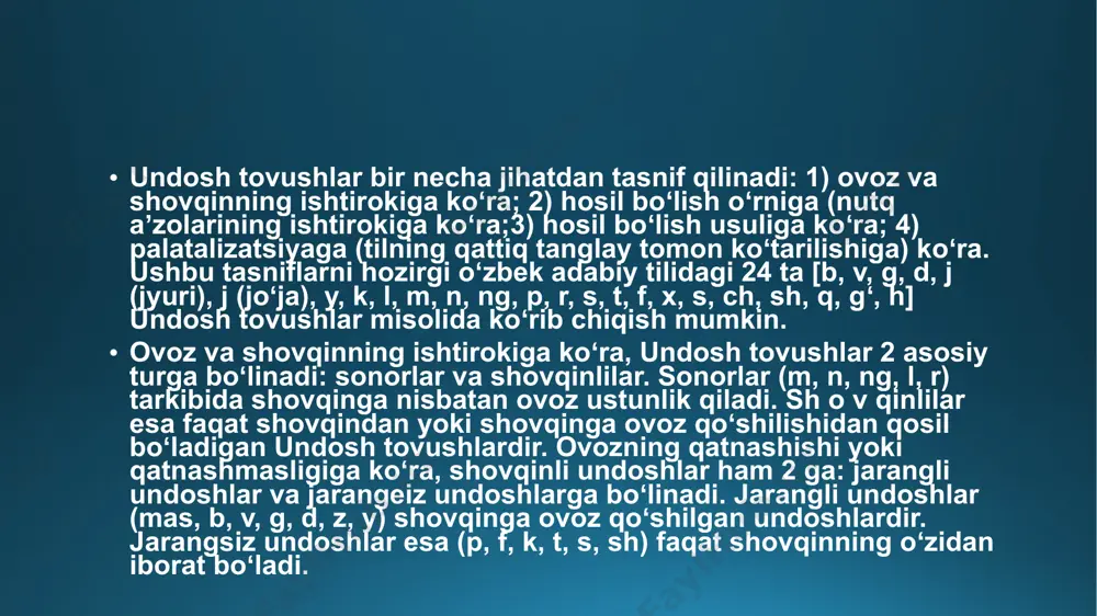 undosh tovushlar tizimi - Page 4
