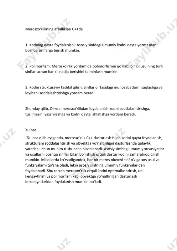 merosxo'rlikni dasturlashda qo'llanishi - Page 4