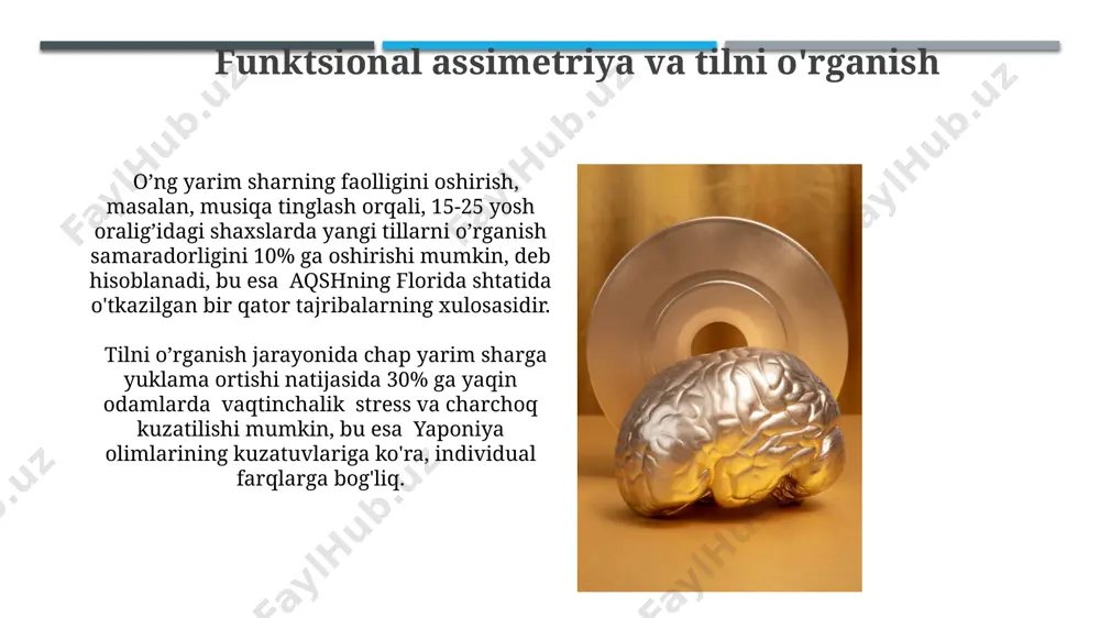 funksional asimmetriya va xotira - Page 5