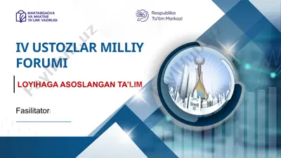 loyihaga asoslangan ta’lim — PPTX