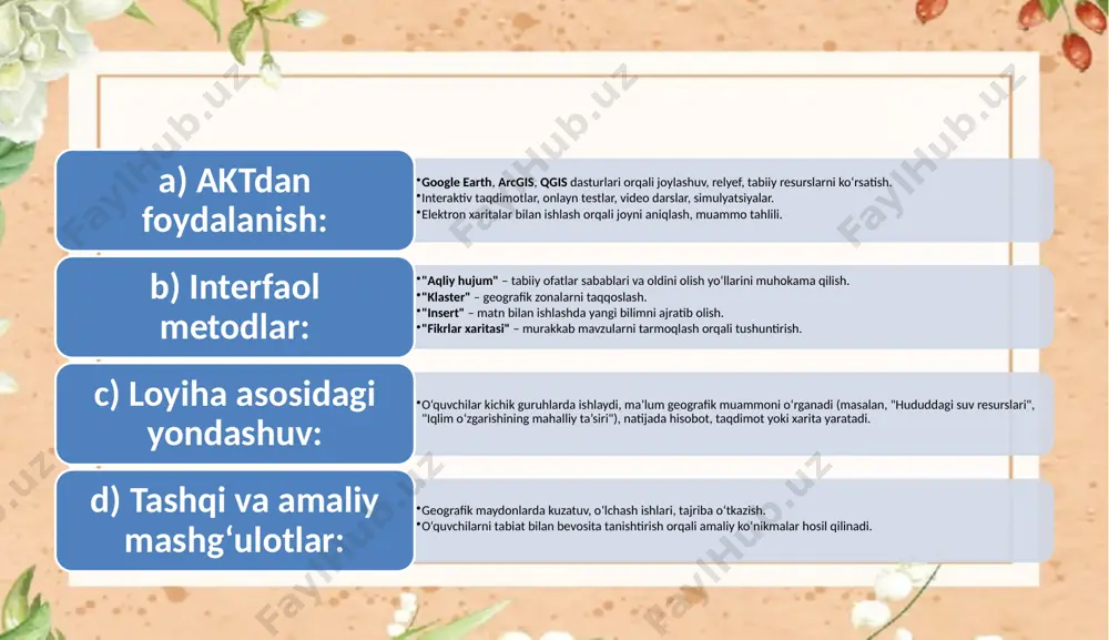 zamonaviy pedagogik texnologiyalar - Page 5