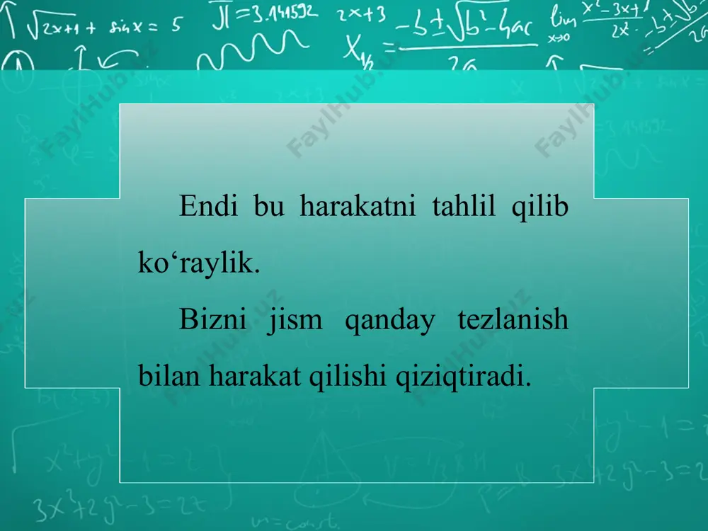 yuqoriga tik otilgan jismning harakati 7-sinf - Page 3