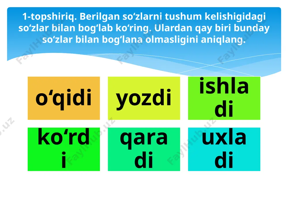 o‘timli va o‘timsiz fe’llar - Page 4