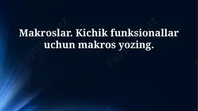 makroslar — PPTX