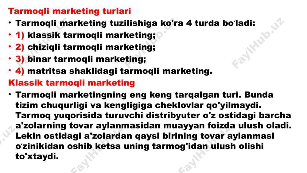 tarmoq marketingi - Page 5