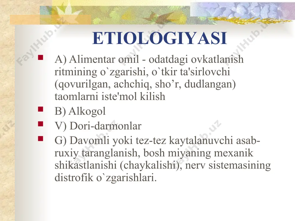 me’da va o’n ikki barmoqli ichak yara kasalligi - Page 5