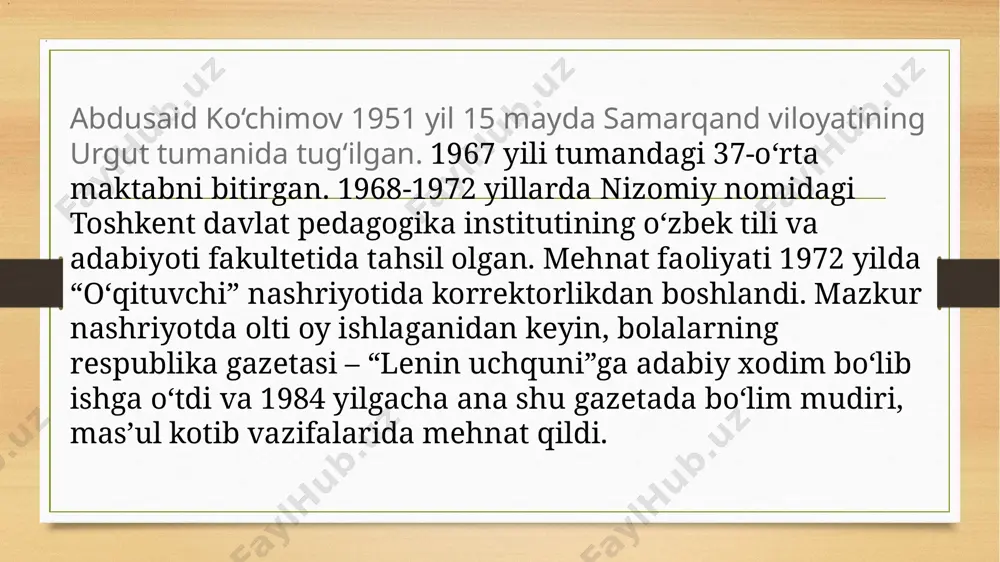 abdusaid ko'chimov - Page 3