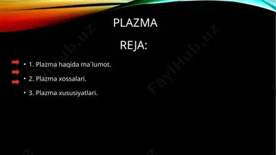 plazma — PPTX