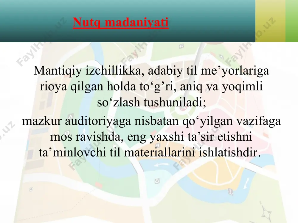 gid nutqiga qo‘yilgan talablar - Page 3
