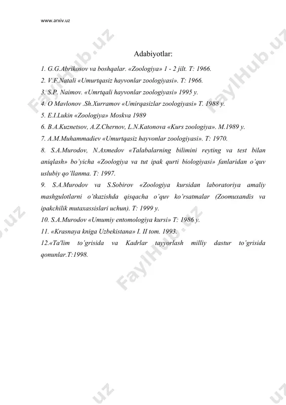 suvda va quruqda yashovchilar yoki amfibiyalar va rеptеliyalar sinflari - Page 4