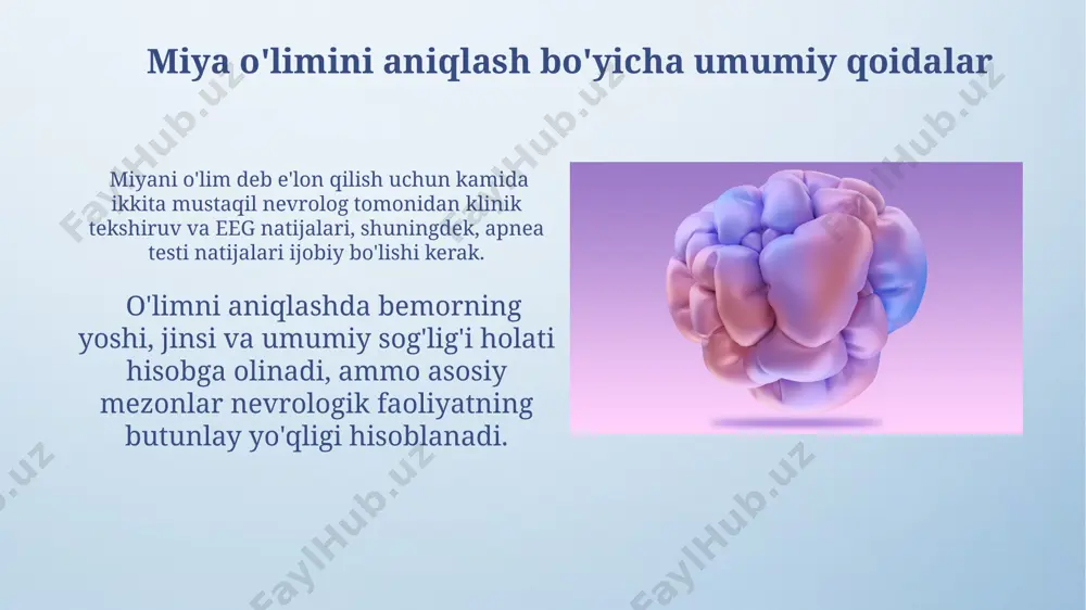 miya o'limi va aniqlash usullari yo'riqnomasi - Page 4