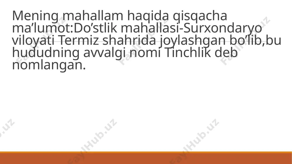 va diniy inshootlar shaharning markaziy va janubiy qismlarida joylashgan, ularning ko‘pi o‘rta asrlarga oid. termiz shahridagi ushbu tarixiy joylar shaharning o‘ziga xos madaniy va diniy tarixini aks ettiradi. har bir yodgorlik o‘zining o‘zgacha tarixi va ahamiyatiga ega, va bu joylar termizni markaziy osiyoning eng qadimiy va madaniy jihatdan eng boy shahri sifatida tanitadi. surxondaryo viloyati termiz shahridagi al-hakim at-termiziy maqbarasi ix asrda qurilgan me’moriy yodgorliklardan. al-hakim at-termiziy maqbarasi qadimgi xonaqoh hujralaridan biriga qurilgan. at-termiziy shu yerda murid-shogirdlari va boshqa darveshlarni qabul qilgan, ular bilan suhbatlashgan. vafot etgach, shu xonaqohda dafn qilingan. x–xi asrlarda at-termiziy maqbarasi atrofiga ibodatxonalar qurilgan. xi asrda maqbaraning shimolida uch gumbazli ayvon, ayvon g‘arbiy devorida pishiq g‘isht bilan qoplangan mehrobdan iborat duo-ta’ziya masjidi barpo qilingan. maqbara bir necha marta ta’mirlangan. chingizxon vayron qilgunga qadar, xii asrda ham ta’mir etilgan. xiii asr oxirlarida termizda mo‘g‘ul bosqinchilari vayronagarchiligi asorati tugatilgandan keyin majmua birmuncha kengaytirilgan. termiz shahridagi muhim ahamiyatga ega …