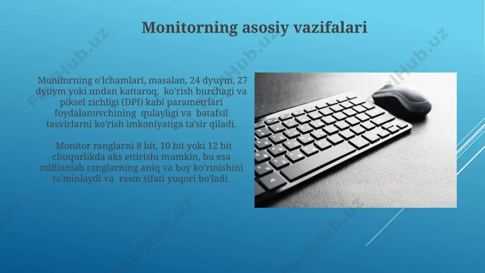 monitor va sichqoncha qurilmalarining vazifalari - Page 4