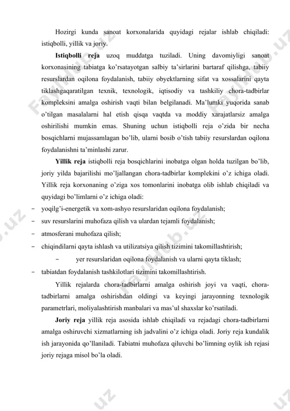 m. “ekonomika priroda polzovaniya” moskva 1984. 3. balatskiy o.f. mеlnik m.g. i dr. “ekonomika i kachеstvo okrujayuhеy prirodnoy srеdi” lеningrad 1984. 4. sokovnin v.i. “vozdushnaya srеda gorodov i ее zahita ot zagryaznеniya” tashkеnt 1989. 5. vremennaya tipovaya metodika opredeleniya ekomicheskoy efftktivnosti prirodoohrannih meropriyatiy i osenki ekonomicheskogo usherba, prichinyaemogo narodnomu hozyastvu zagryazneniem okrujayushey sredi.m.ekonomika, 1986. 6. эколого-экономические проблемы россии и ее регионов. под ред. д.г.н. проф. в.г.глушковой. м. 2004. 7. н.и. николайкин, н.е. николайкина. экология, 2004. 8. kreshina n.v. ekonomicheskaya prirodopolzovaniya i prirodooxrannoy deyatelnosti: uchebnoe posobie. tomsk: 2011. -168s 9. prirodopolzovanie: uchebnik dlya vuzov / arustamov e.a.-m.: dashkov i.k, 2005. -312s 10. osnovы ekonomiki prirodopolzovaniya: uchebnik dlya vuzov / v.n.kolina-piter.2005