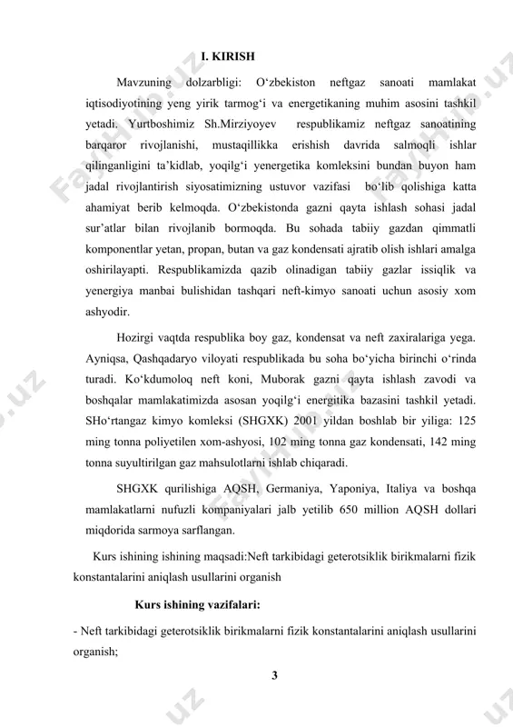 oloidlar, rostostimulyatorlar, pestitsidlar, buyoqlar, insektitsidlar va boshkalarni tarkibida geterohalqalar saklanadi. geterohalqali birikmalar ham aromatik birikmalar kabi galogenli xosilalari spirtli guruhlililari, aldegid, ketonlar, karbon kislotalik va boshka xosilaliklarga bo’linadilar. nomlanishi: odatda geterohalqali birikmalarning emperik nomlari ko’prok qo’llaniladi: 3 halqalilarda: oksiran, pirrol, furan, tiofen, piridin va boshkalar. oksiran tiiran aziridin oksaziran diazirin 2-dioksetan furan 2-nitrotiofen 3-brompiridin kondensirlanmagan geterohalqali birikmalarda halqadagi atomlarni nomerlash geteroatomdan boshlanib, geteroatomlarga 1 raqami bilan belgilanadi: agar halqada bir necha har xil geteroatom bo’lsa, undan avval “o” ga keyin “s”ga 2, so’ngra “n” ga 3 raqam qo’yib chiqiladi: ya’ni uni raqamlash “o” dan boshlanib, oxiri “n” da tamom bo’ladi. geterohalqadagi ikkilamchi va uchlamchi “n” gruppalar bo’lsa, ikkilamchi azot 1 raqami bilan belgilanadi. demak, 2 va undan ortiq geterohalqali o, s, nh, n tartibiga rioya qilingan holda nomerlanadi. uch a’zoli geterohalqali vakillari: oksiran etilenoksid tiiran etilensulfid aziridin etilenimi oksaziran diazirin to’rt a’zoli geterohalqali vakillari: bitta geteroatomli 5 a’zoli geterohalqali vakillari: …