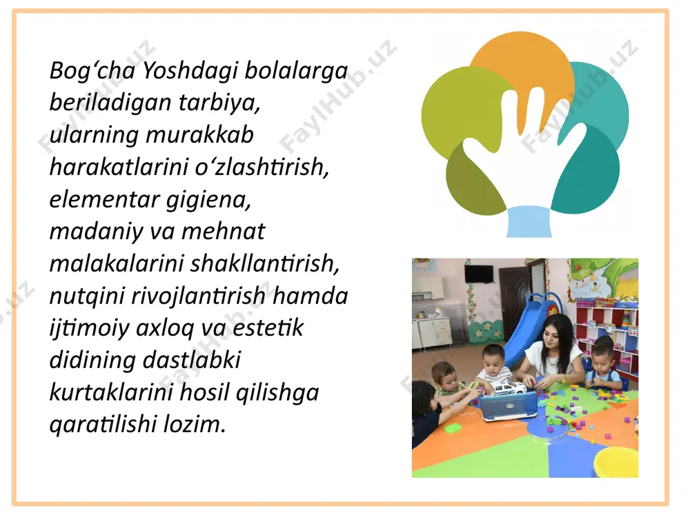maktabgacha yosh davrida psixik rivojlanish xususiyatlari - Page 5