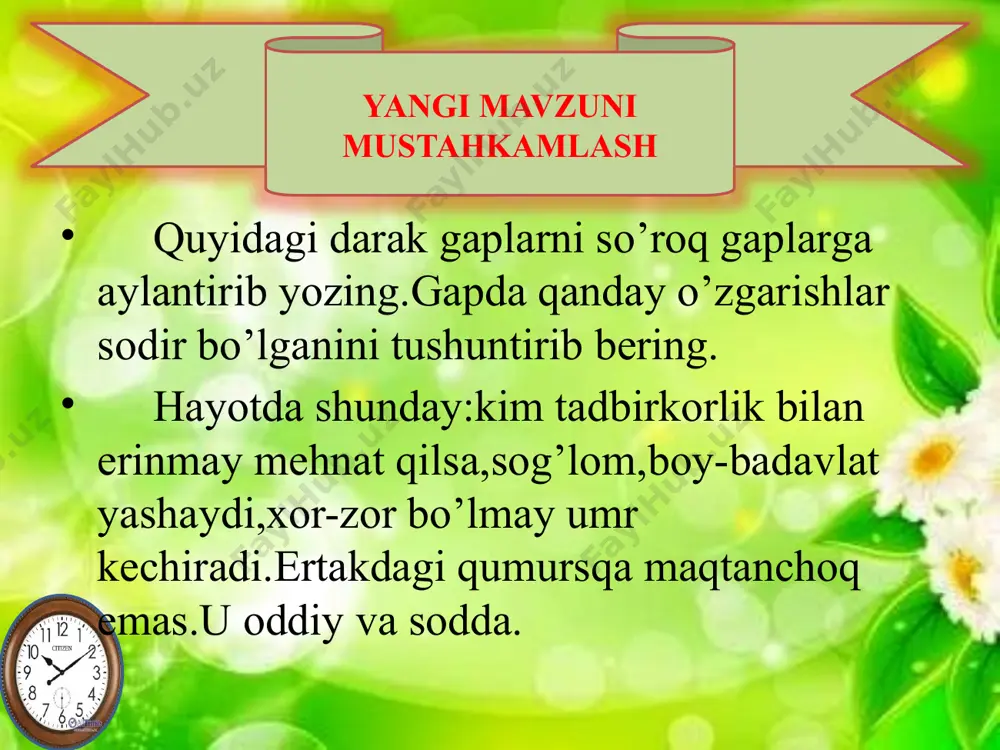 gapning ifoda maqsadiga ko’ra turlari - Page 5