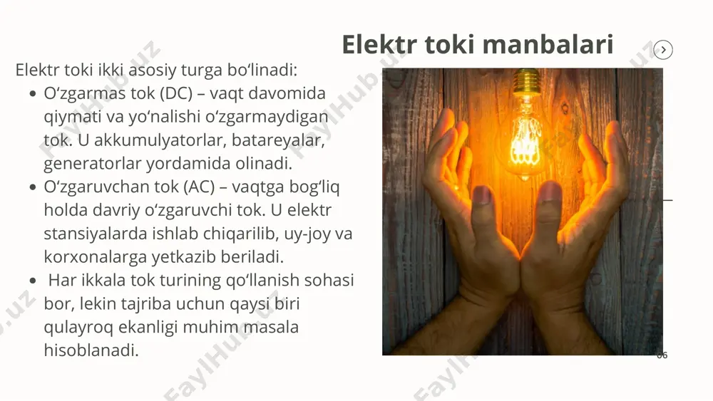 elektr o‘tkazuvchanlik - Page 5