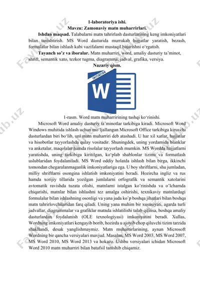 microsoft word — DOCX