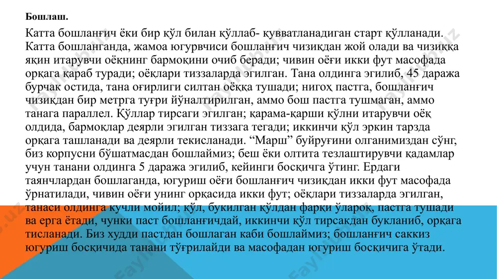 "1000 metrga yurganish texnikasi va usullari" - Page 3