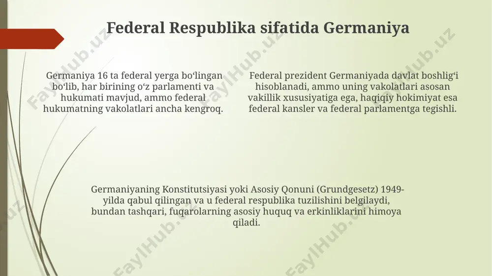 struktur und system des landes. statsaufbau von deuschland - Page 4