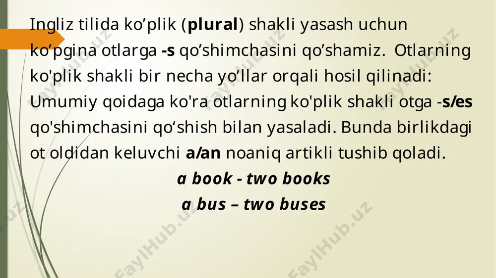 singular and plural nouns - Page 5