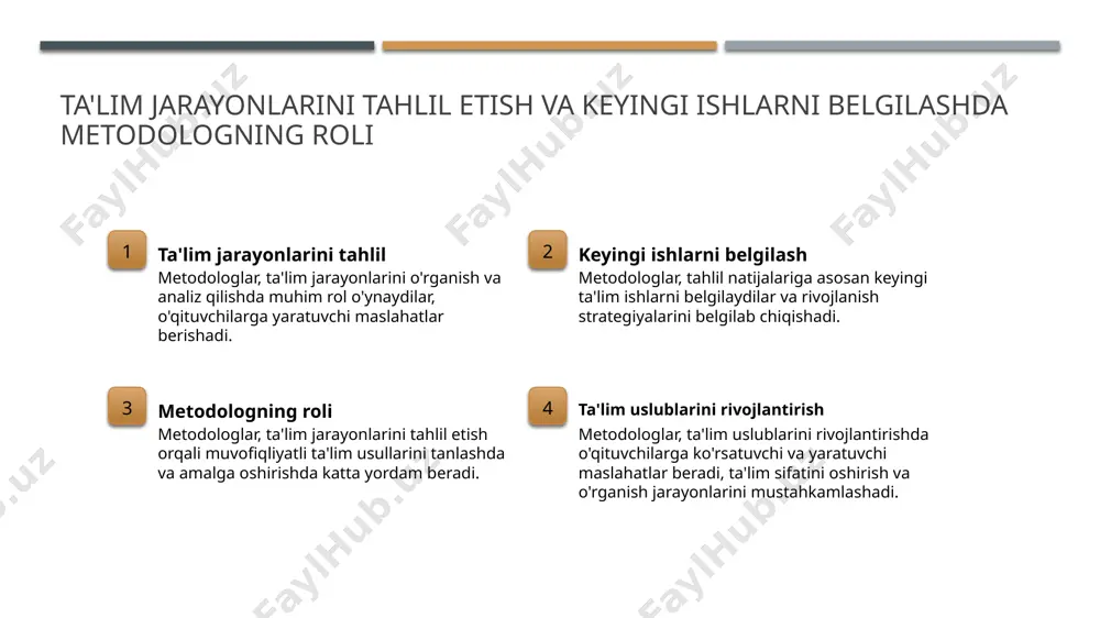 uslubchining taʼlim tarbiyaviy ishlarga rahbarligi - Page 5