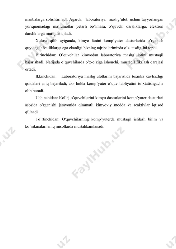 kimyo fanida komp’yuter dasturi - Page 3