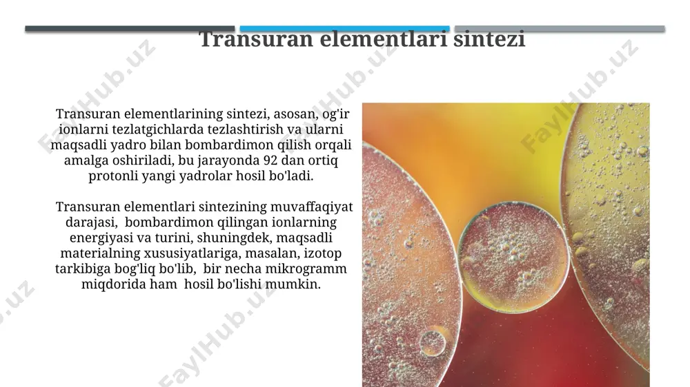 aktinoidlar, radiokimyo.transuran elementlar.tabiiy va suniy radiofaollik - Page 5