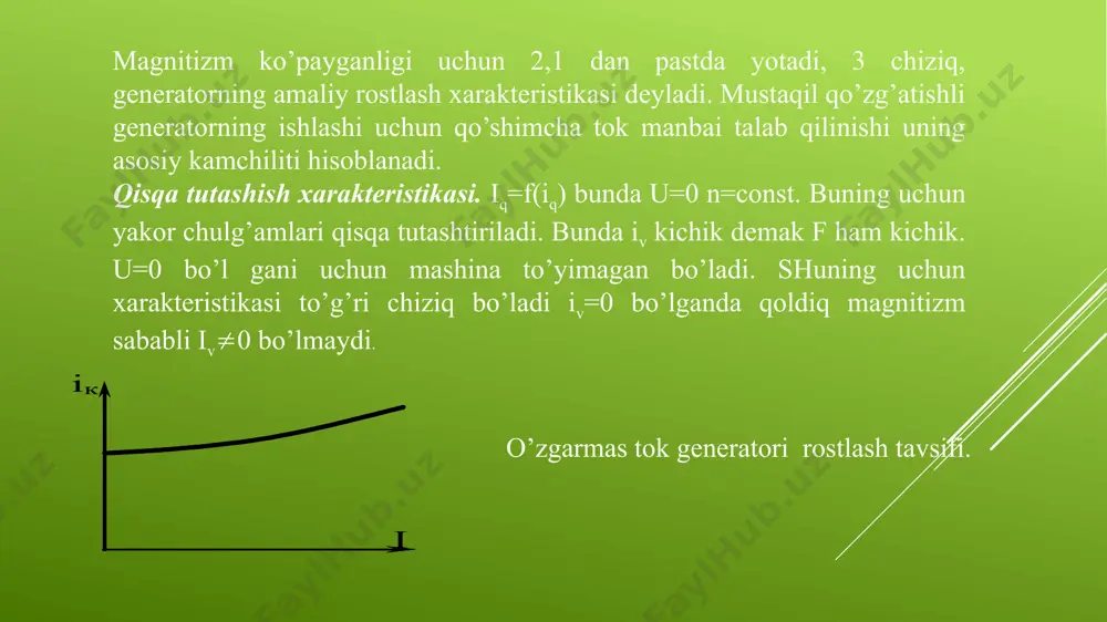 o'zgarmas tok generatorlari - Page 5
